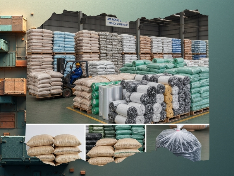 AM Royal Group wholesale trading hub in Myanmar